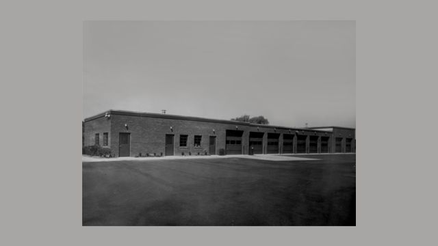 Maintenance building & garage, Convent Rd., Syosset, circa 1964